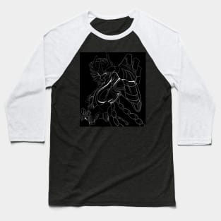 the phoenix saint in black cloth ecopop Baseball T-Shirt